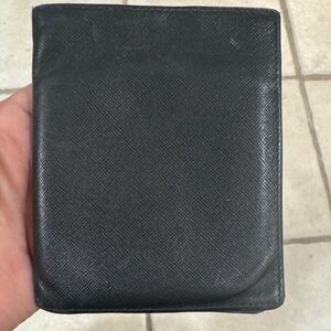 Prada Black Leather Wallet